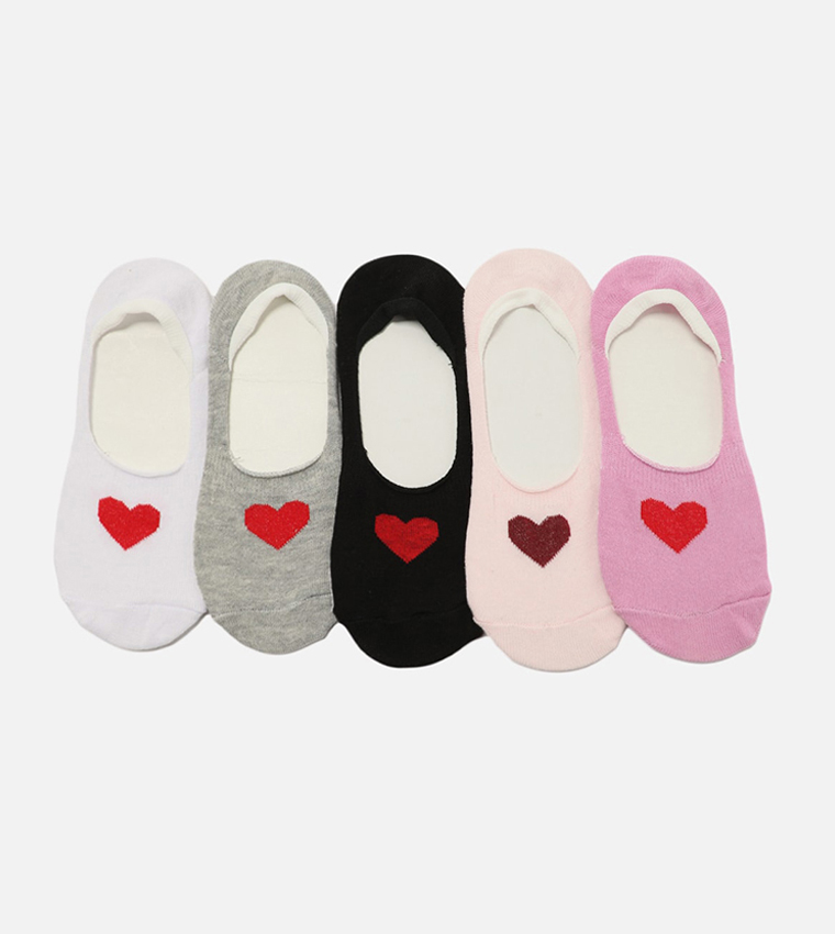 Penti Beatiful Side 5 Pack Liner Socks - Trendyol