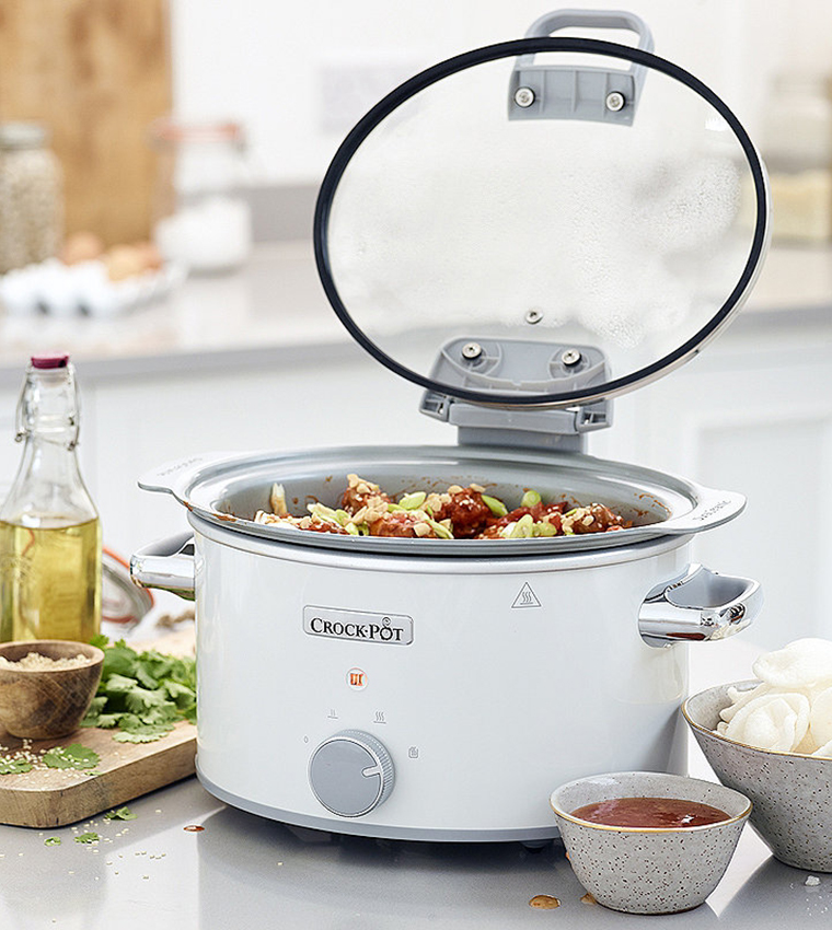 Buy Lakeland Crock Pot 4.5L Hinged Lid Slow Cooker Multi In Multiple