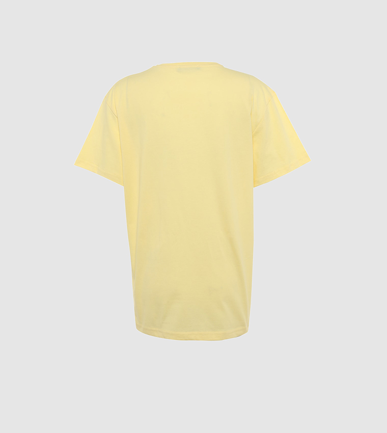 Crew Neck Boyfriend Knitted T-Shirt