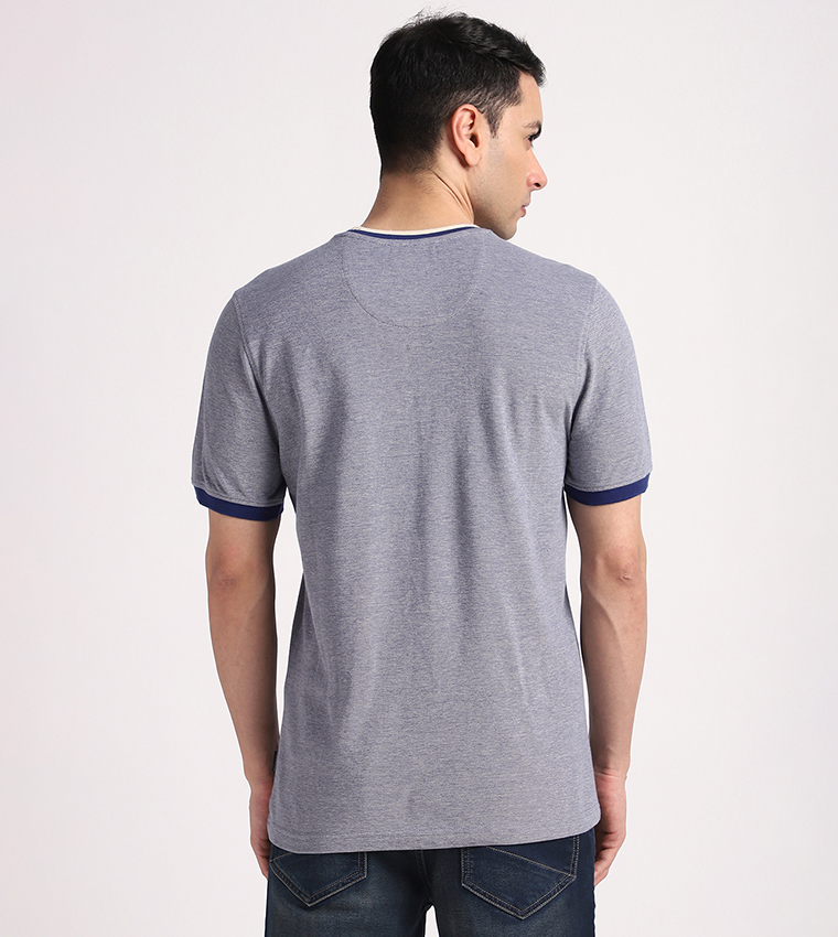 Logo Towelling Crew Neck T-Shirt