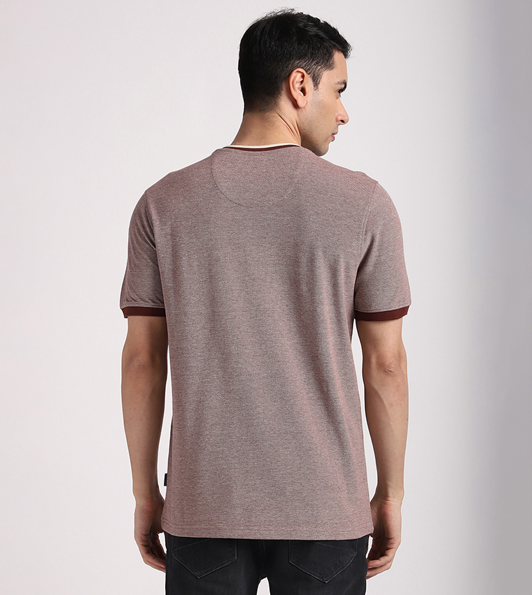 Logo Towelling Crew Neck T-Shirt