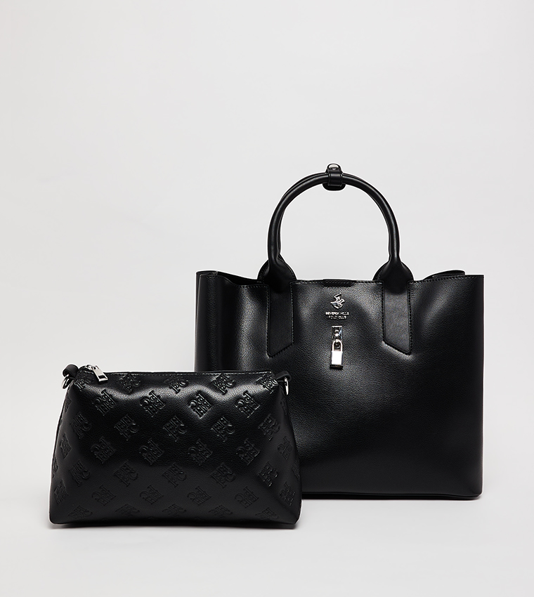 Logo Detail Tote Bag Set