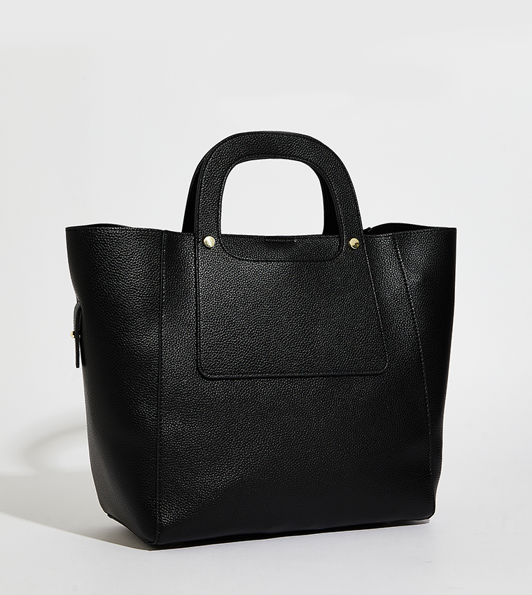 Logo Detail Tote Bag