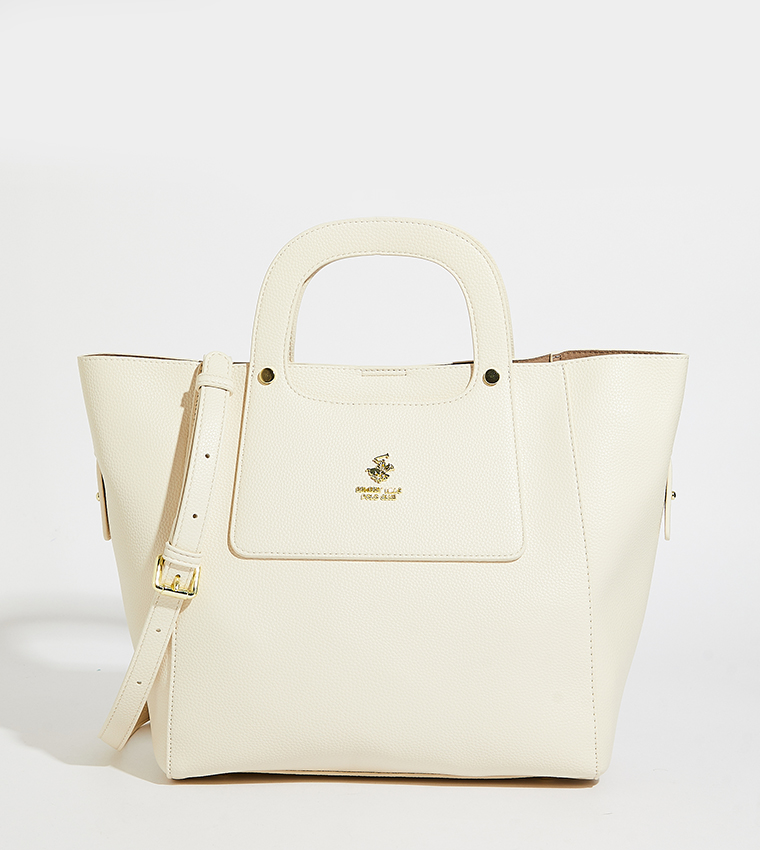 Logo Detail Tote Bag