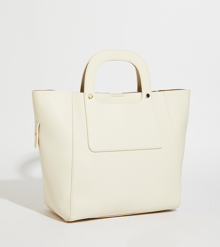 Logo Detail Tote Bag