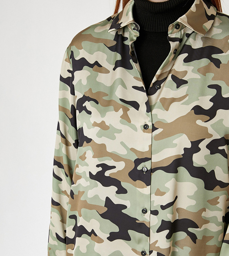 Buy Koton Camouflage Casual Shirt In Multiple Colors | 6thStreet Bahrain Buy Koton Camouflage Casual Shirt In Multiple Colors | 6thStreet Bahrain