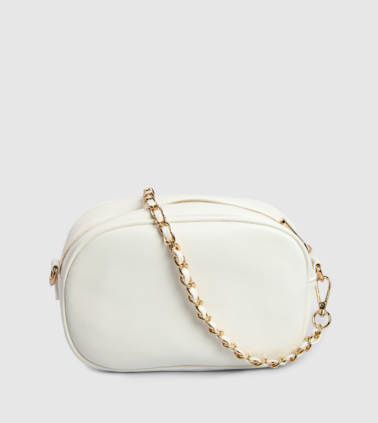 Embroidered Crossbody Bag