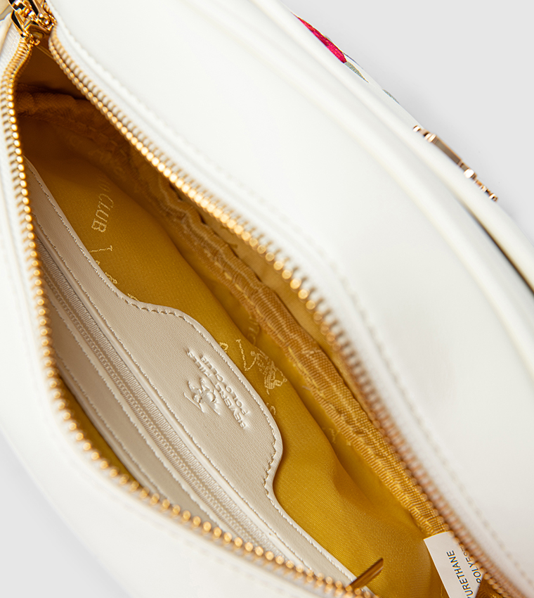 Embroidered Crossbody Bag