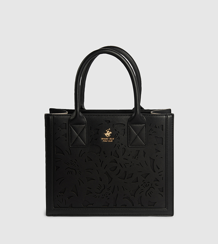 Logo Detail Satchel Bag