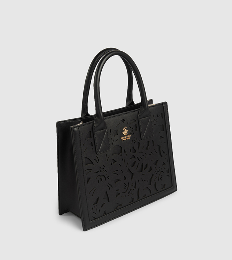 Logo Detail Satchel Bag