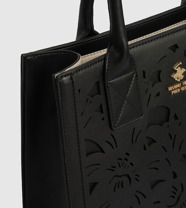 Logo Detail Satchel Bag