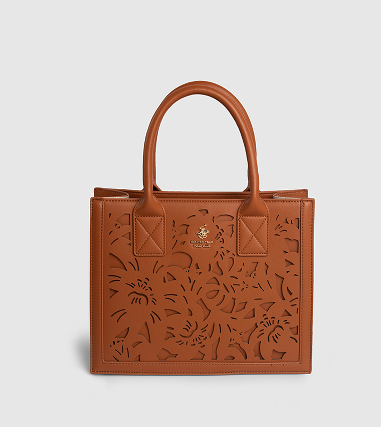 Logo Detail Satchel Bag