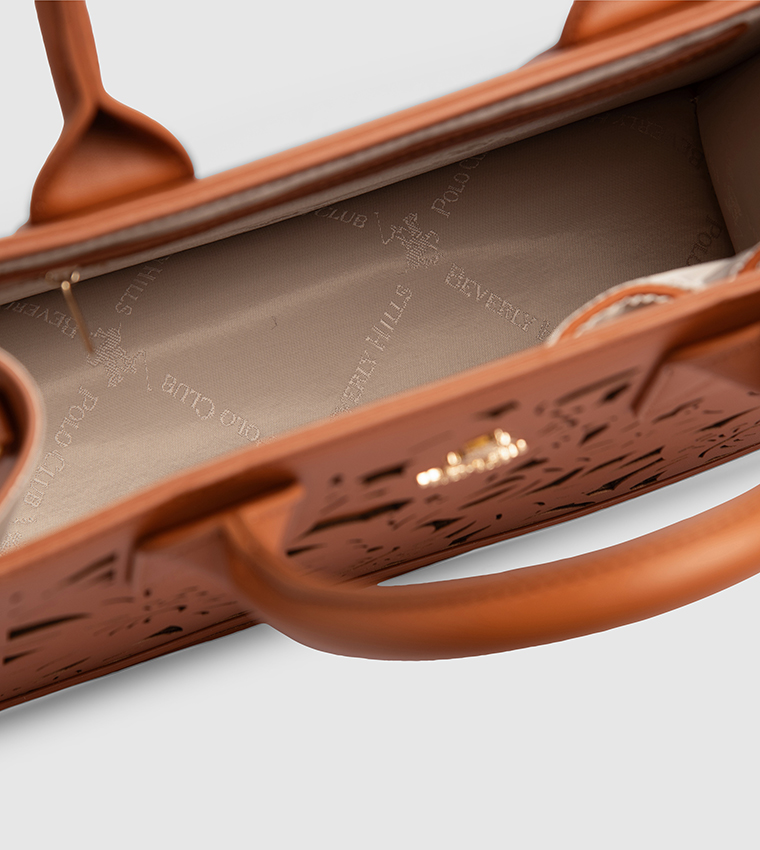 Logo Detail Satchel Bag