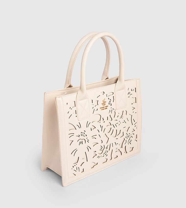 Logo Detail Satchel Bag