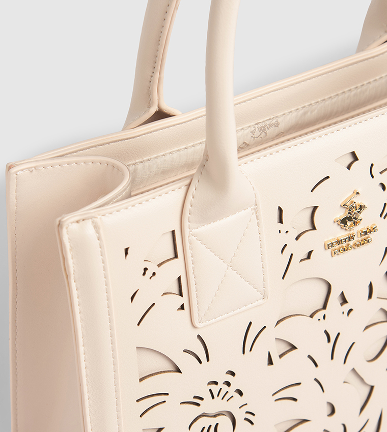 Logo Detail Satchel Bag