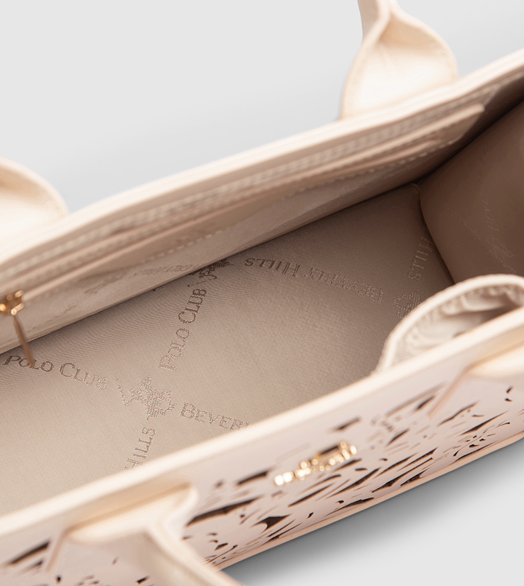 Logo Detail Satchel Bag