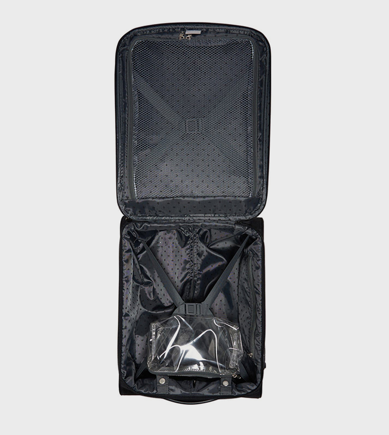 OMEGA Softcase 2 Wheel Cabin Luggage Trolley Bag, 45cm