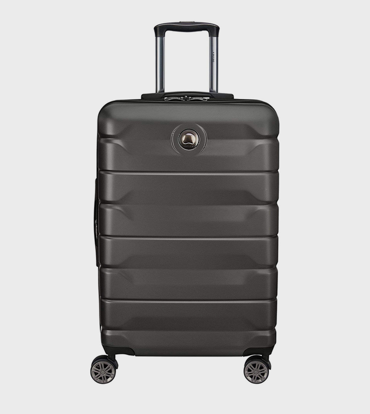 AIR ARMOUR Hardcase Expandable 4 Double Wheel Check-In Luggage Trolley Bag, 68cm