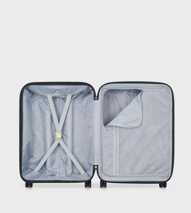 DEPART HARD Hardcase Expandable 4 Double Wheel Check-In Luggage Trolley Bag, 71cm