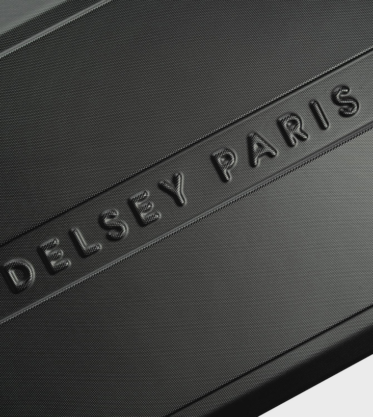 DEPART HARD Hardcase Expandable 4 Double Wheel Check-In Luggage Trolley Bag, 71cm