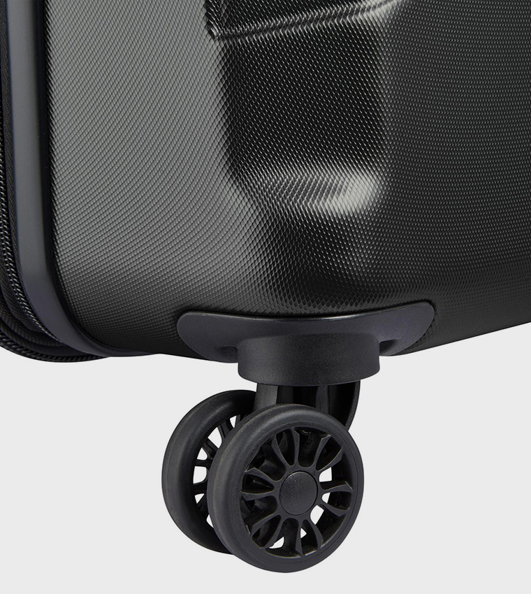 DEPART HARD Hardcase Expandable 4 Double Wheel Check-In Luggage Trolley Bag, 71cm