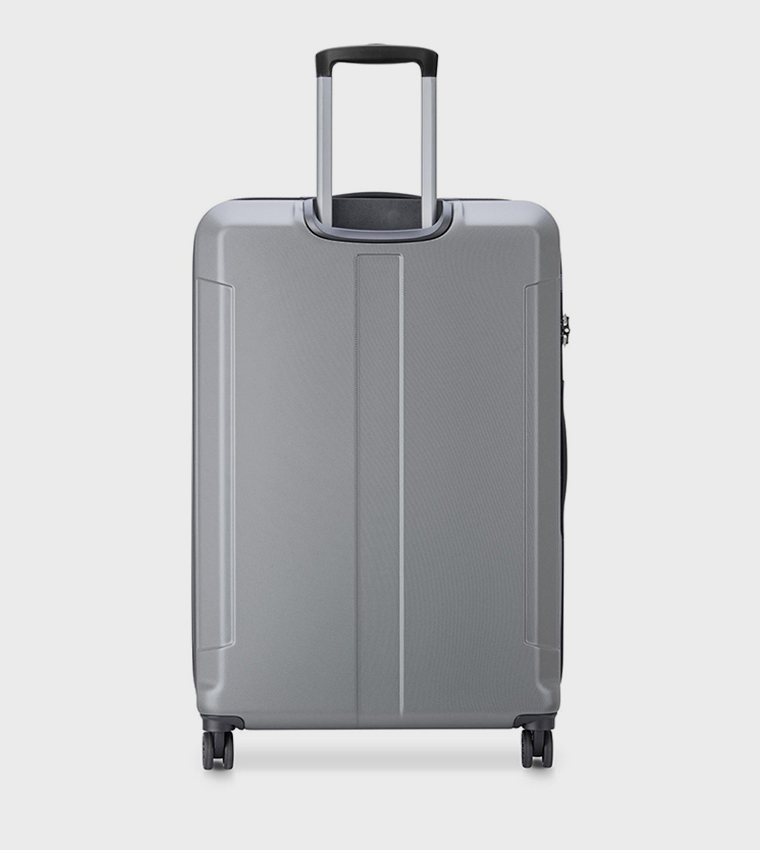 DEPART HARD Hardcase Expandable 4 Double Wheel Check-In Luggage Trolley Bag, 81cm
