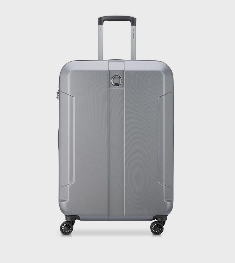 DEPART HARD Hardcase Expandable 4 Double Wheel Check-In Luggage Trolley Bag, 71cm