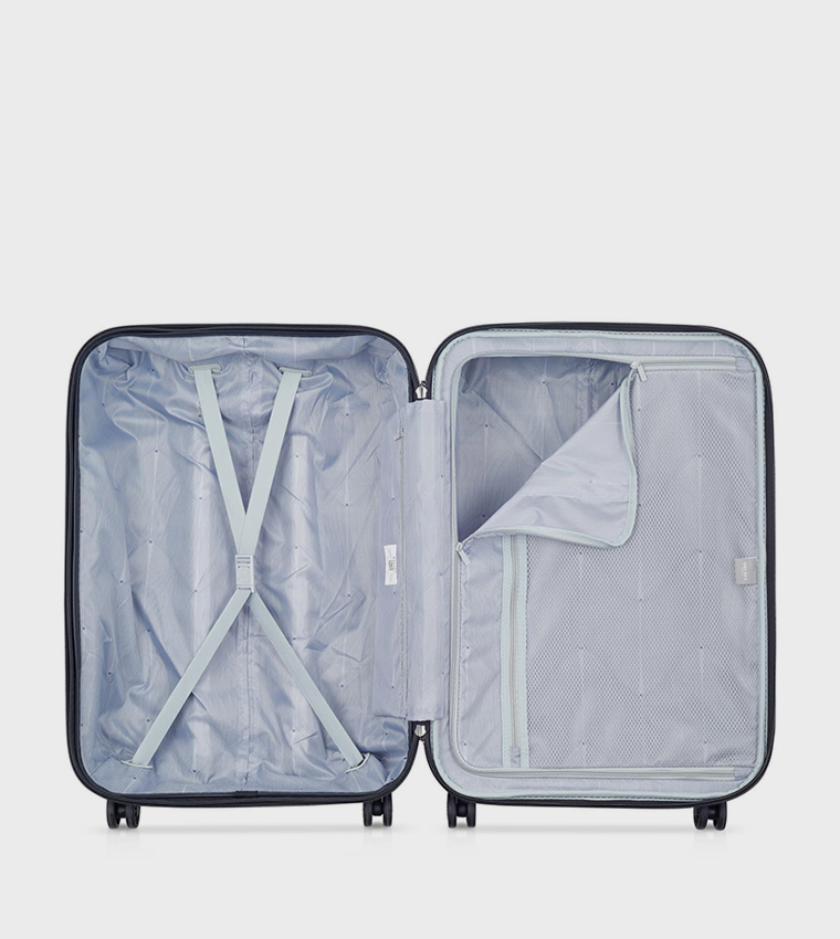 DEPART HARD Hardcase Expandable 4 Double Wheel Check-In Luggage Trolley Bag, 71cm