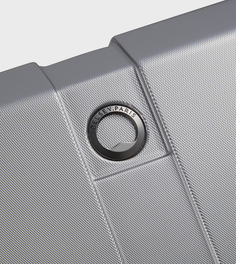 DEPART HARD Hardcase Expandable 4 Double Wheel Check-In Luggage Trolley Bag, 71cm