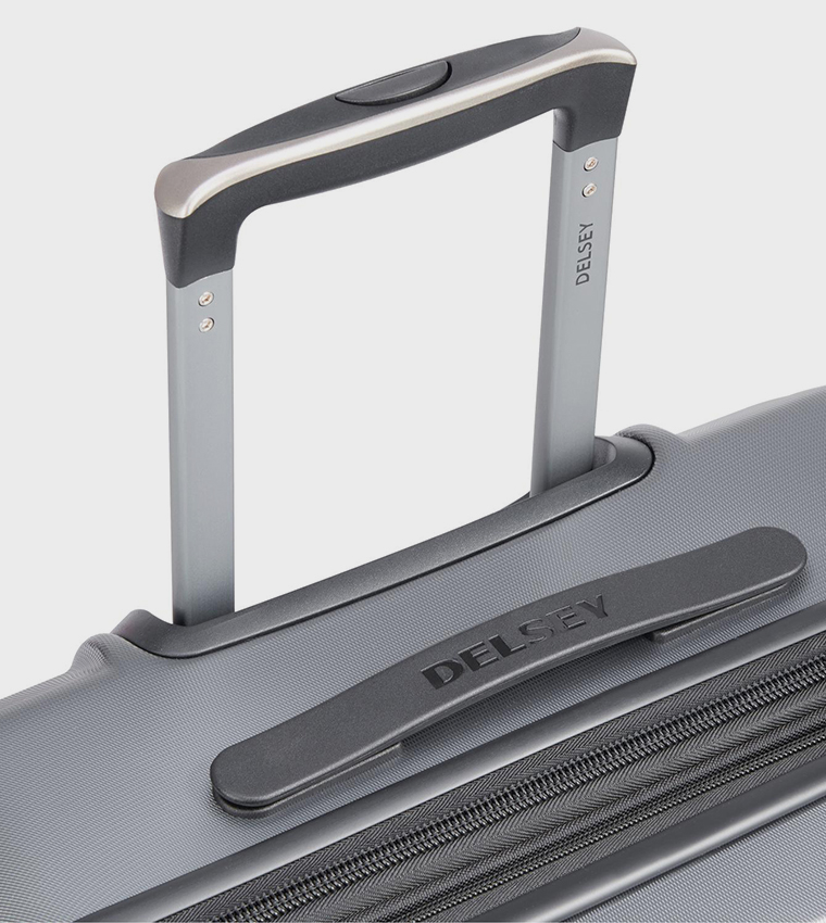 DEPART HARD Hardcase Expandable 4 Double Wheel Check-In Luggage Trolley Bag, 71cm