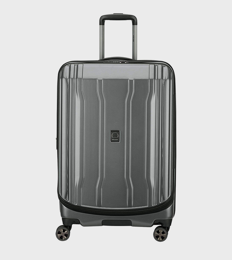 CRUISE 2.0 Hardcase Expandable 4 Double Wheel Check-In Luggage Trolley Bag, 70cm