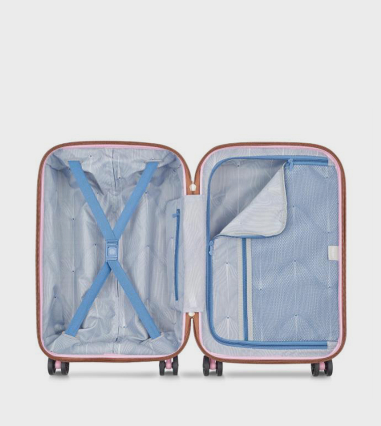 FREESTYLE Hardcase Expandable 4 Double Wheel Check-In Luggage Trolley Bag, 70cm