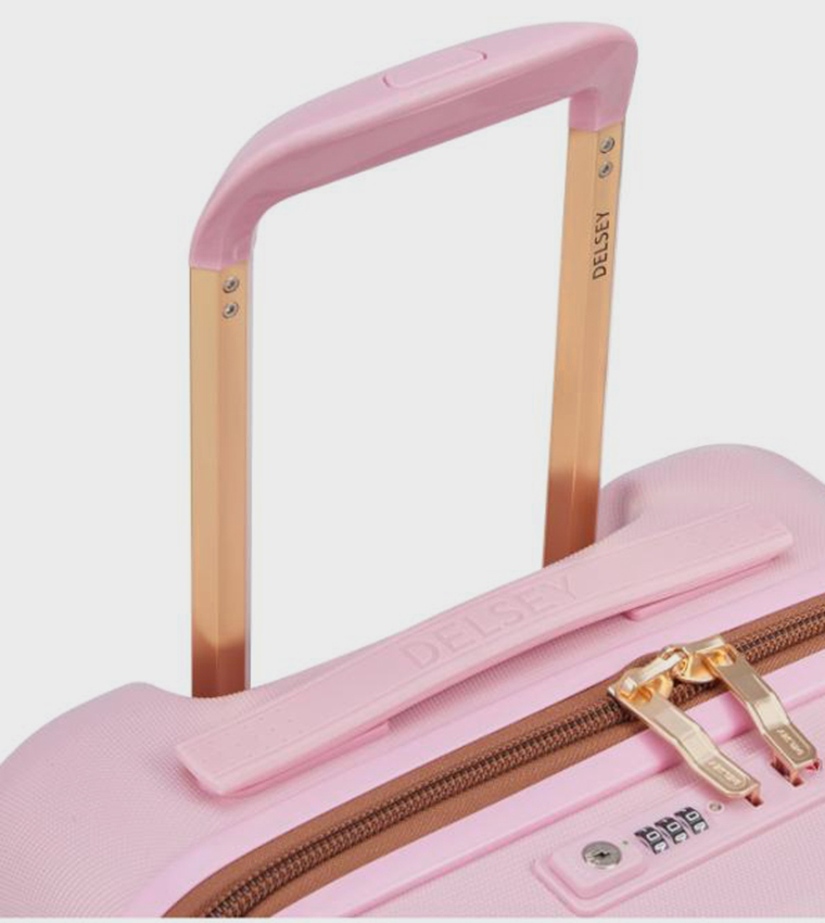 FREESTYLE Hardcase Expandable 4 Double Wheel Check-In Luggage Trolley Bag, 70cm