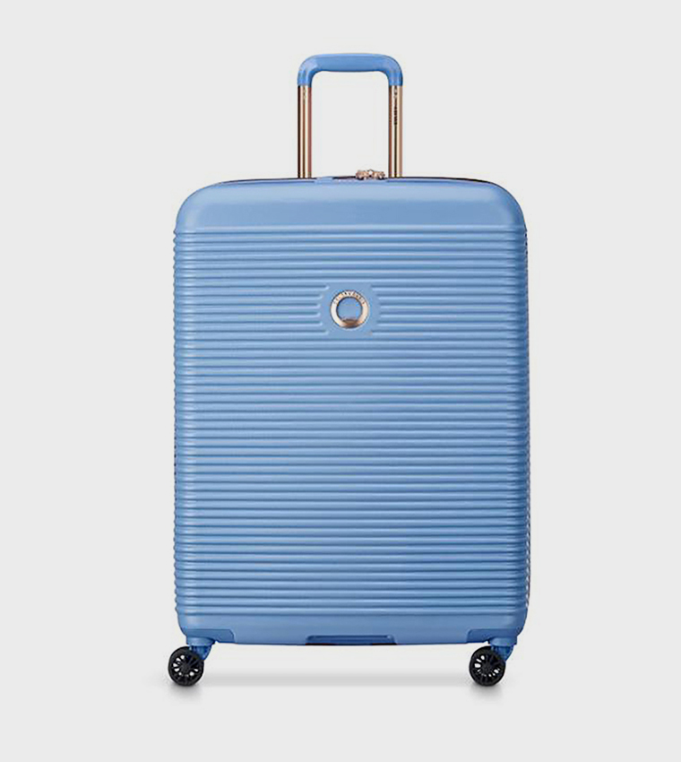 FREESTYLE Hardcase Expandable 4 Double Wheel Expandable Check-In Luggage Trolley Bag, 70cm