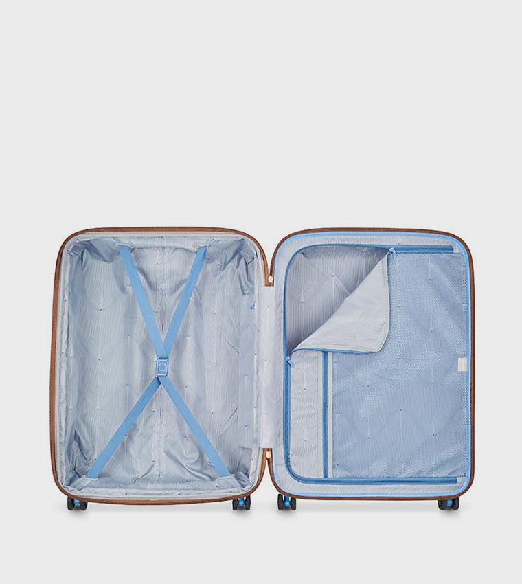 FREESTYLE Hardcase Expandable 4 Double Wheel Expandable Check-In Luggage Trolley Bag, 70cm