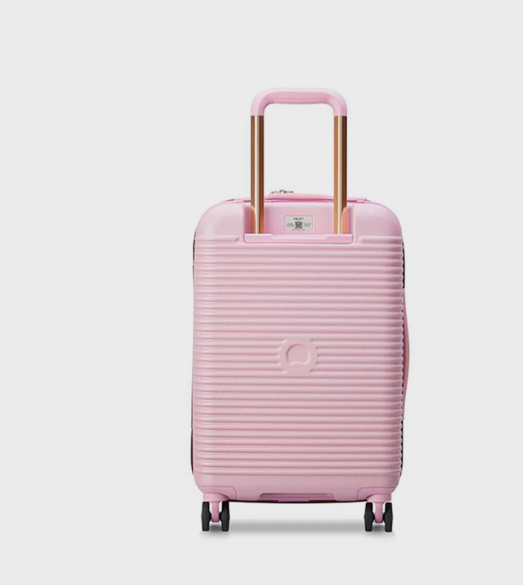 FREESTYLE Hardcase Expandable 4 Double Wheel Cabin Luggage Trolley Bag, 55cm
