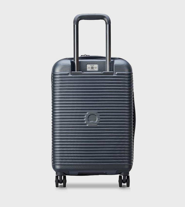 FREESTYLE Hardcase Expandable 4 Double Wheel Cabin Luggage Trolley Bag, 55cm