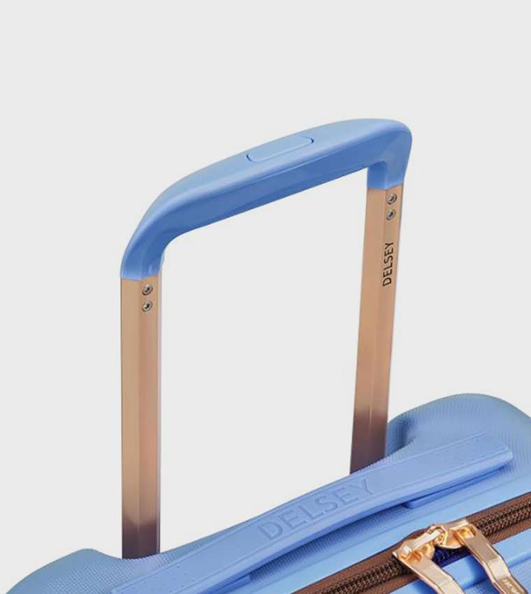 FREESTYLE Hardcase Expandable 4 Double Wheel Cabin Luggage Trolley Bag, 55cm