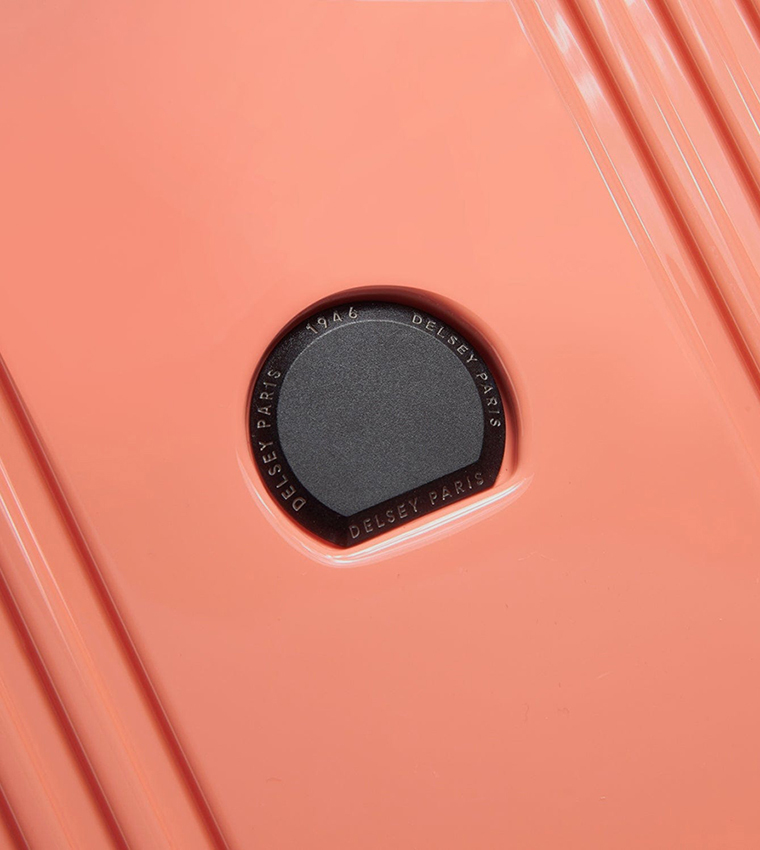 OPHELIE Hardcase Expandable 4 Double Wheel Cabin Luggage Trolley Bag, 55cm