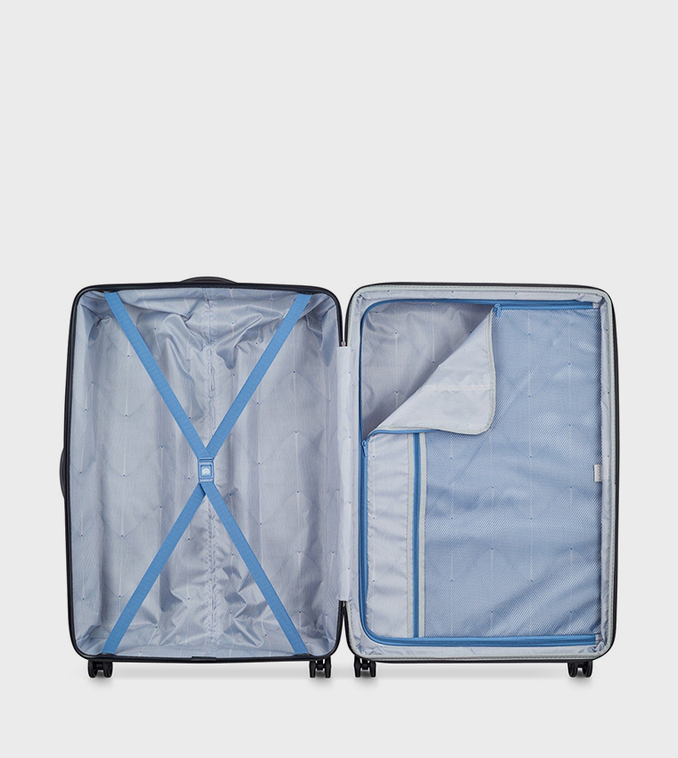 TIPHANIE Hardcase Expandable 4 Double Wheel Check-In Luggage Trolley Bag, 82cm