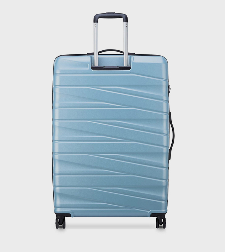 TIPHANIE Hardcase Expandable 4 Double Wheel Check-In Luggage Trolley Bag, 82cm