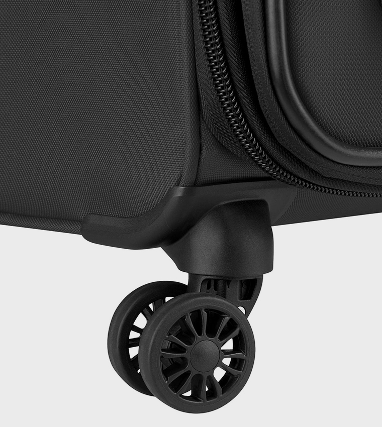 PIN UP 6 Softcase Expandable 4 Double Wheel Check-In Luggage Trolley Bag, 78cm