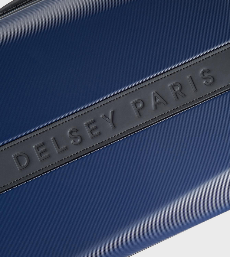 PROMENADE Hard 2.0 Expandable 4 Double Wheel Cabin Luggage Trolley Bag, 55cm