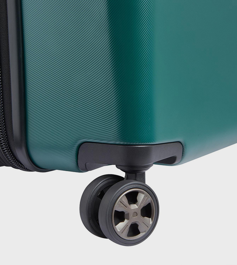 PROMENADE Hard 2.0 Expandable 4 Double Wheel Check-In Luggage Trolley Bag, 70cm