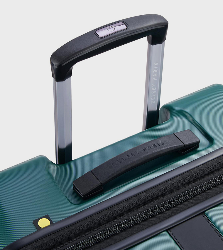 PROMENADE Hard 2.0 Expandable 4 Double Wheel Check-In Luggage Trolley Bag, 70cm