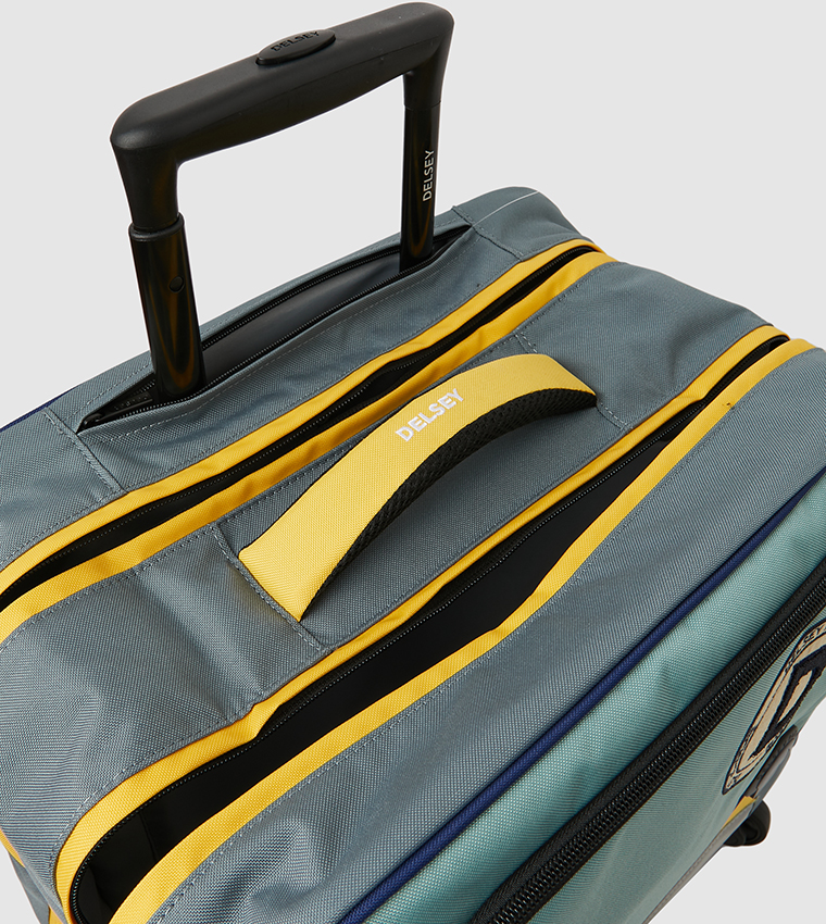 ACADEMIE 3-Piece School Trolley Bag + Pencil Case + Lunch Bag Set