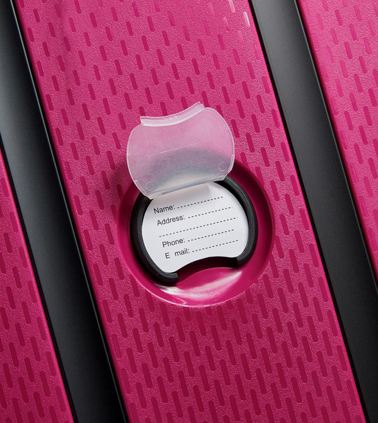 BELMONT PLUS Hardcase 4 Double Wheel Check-In Luggage Trolley Bag, 71cm