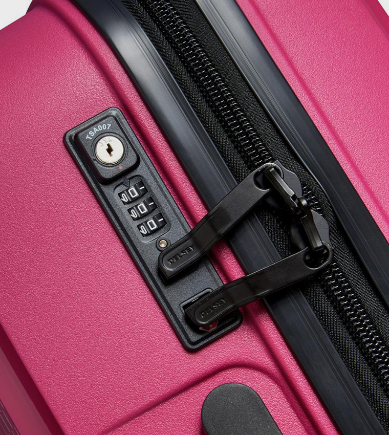 BELMONT PLUS Hardcase 4 Double Wheel Cabin Luggage Trolley Bag, 55cm