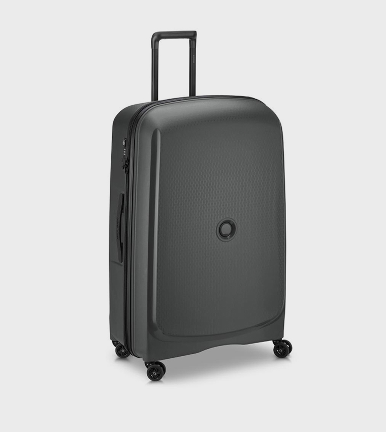 BELMONT PLUS Hardcase 4 Double Wheel Check-In Luggage Trolley Bag, 83cm