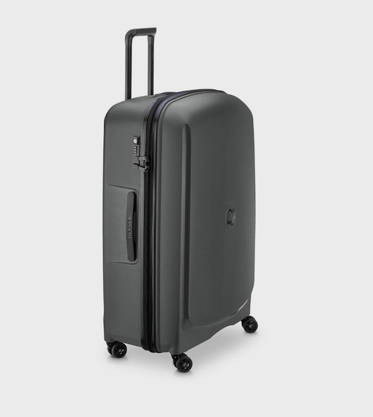 BELMONT PLUS Hardcase 4 Double Wheel Check-In Luggage Trolley Bag, 83cm